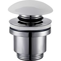 Донный клапан Haiba click-clack Хром арт-HB64-8 — фото 1, Донные клапаны