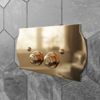 Клавиша смыва TW Золото арт-TW300.3oro — фото 2, Кнопки смыва