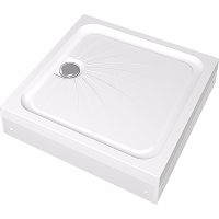 Акриловый поддон для душа Alex Baitler 90х90 Белый арт-AB9017H-2 — фото 1, Акриловые душевые поддоны