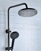 Душевая система Bond Черная матовая арт-B01-8188 — фото 3, Душевые стойки