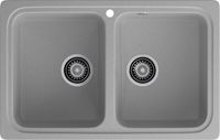 Товар: GRANFEST Мойка STANDART 780K 2 чаши 780*510мм серый арт.GF- арт-S-780K серый - фото 2 GRANFEST Мойка STANDART 780K 2 чаши 780*510мм серый арт.GF- арт-S-780K серый — фото 2, Кухонные мойки