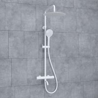 Душевой комплект с термостатическим смесителем арт-A188.161.155.WM Thermo — фото 1, Душевые стойки