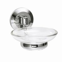Аксесс Rhein K- Мыльница стекло (блистер), хром, WasserKRAFT арт-6229O — фото 1, Мыльницы
