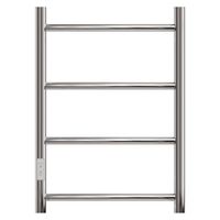 Полотенцесушитель электрический Point Афина П4 500x600 диммер слева, хром арт-PN04756 — фото 1, Электрические полотенцесушители