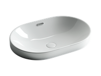 Раковина Ceramicanova Element 60 Белая арт-CN5020 — фото 4, Раковины встраиваемые сверху