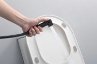 Гигиенический душ со смесителем Raglo с термостатом Черный матовый арт-R24.56.06 — фото 4, Гигиенические души