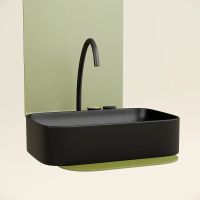 Раковина-чаша Ceramicanova Element 61 Черная матовая арт-CN6053MB — фото 8, Раковины накладные