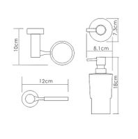K- Дозатор для жидкого мыла арт-28299 — фото 3, Дозаторы
