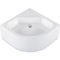 Товар: Акриловый поддон для душа Melodia della vita Round 80x80 Белый арт-MTYRP8080H - фото 7 Акриловый поддон для душа Melodia della vita Round 80x80 Белый арт-MTYRP8080H — фото 7, Акриловые душевые поддоны