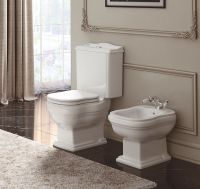 Биде Caprigo Borgo Белое арт-3814 — фото 3, Биде напольные