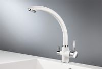 Granula- (БЕЛЫЙ), СМЕСИТЕЛЬ КУХОННЫЙ арт-2167, АРКТИК — фото 1, Смесители для кухни