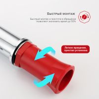 Смеситель для раковины Raglo Хром арт-R20.10 — фото 7, Смесители для раковины