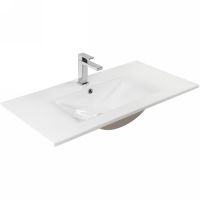 Раковина Bond 90 Белая глянцевая арт-S05-900 — фото 4, Раковины встраиваемые сверху