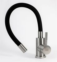 Смеситель для кухни ESKO Snake Нержавеющая сталь Черный арт-K44 B — фото 6, Смесители для кухни