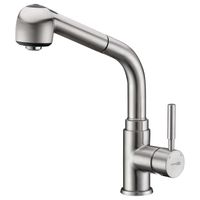 Wern Смеситель для кухни с выдвижной лейкой арт-4266 — фото 3, Смесители для кухни