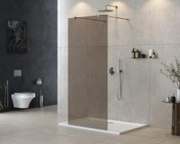 Душевая перегородка CEZARES арт-LIBERTA-L-2-90-BR-Cr — фото 1, Душевые перегородки