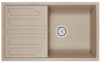 Granula-, кухонная мойка, кварц арт-8601, ПЕСОК — фото 1, Кухонные мойки