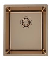 Мойка для кухни KOMBINO 20 MONARCH COPPER SAT-90 500X400X195 U в комплекте с выпуском без сифона арт-1140664.0 — фото 1, Кухонные мойки