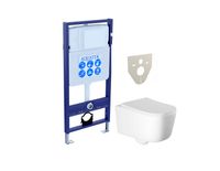 Комплект AQUATEK ЛУГАНО (рама AQUATEK Standard INS-0000012(без клавиши и крепежа)+унитаз ЛУГАНО AQ20 арт-SET AQUATEK ЛУГАНО — фото 1, Комплекты унитаз + инсталляция