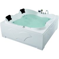 Акриловая ванна Gemy 187х187 G9089 K L с гидромассажем арт-G9089KL — фото 1, Акриловые ванны