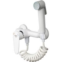 Гигиенический душ со смесителем Melodia della vita Moderno Белый арт-MDV35151wt — фото 1, Гигиенические души