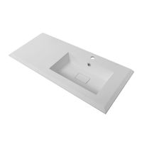 Товар: Раковина из искусственного мрамора CEZARES Bianco opaco арт-50214 - фото 1 Раковина из искусственного мрамора CEZARES Bianco opaco арт-50214 — фото 1, Раковины встраиваемые сверху