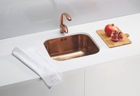 Мойка для кухни VARIANT MONARCH 40 COPPER 340X400X185 в компл. с выпуском без сифона, арт-1113586.0 — фото 2, Кухонные мойки