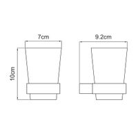 Sauer K- Подстаканник одинарный арт-7928 — фото 4, Стаканы для зубных щеток