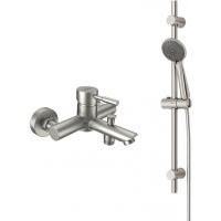 Смеситель для ванны Dorff Logic New Нержавеющая сталь арт-D0103030SS — фото 1, Смеситель для ванны