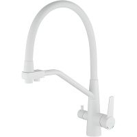 Смеситель для кухни Haiba Белый матовый арт-HB76822-8 — фото 1, Смесители для кухни