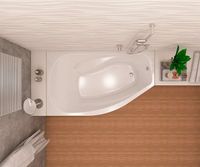 Товар: Акриловая ванна Melodia della vita Jazz 150х90 R без гидромассажа арт-MBHA00515090R - фото 5 Акриловая ванна Melodia della vita Jazz 150х90 R без гидромассажа арт-MBHA00515090R — фото 5, Акриловые ванны