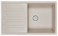 Granula-, кухонная мойка, кварц арт-8601, ПИРИТ — фото 1, Кухонные мойки