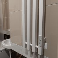 Электрический полотенцесушитель Altasan АргоЛюксПроф 120х21 Белый матовый арт-АргоЛюксПроф12021БМ — фото 3, Электрические полотенцесушители