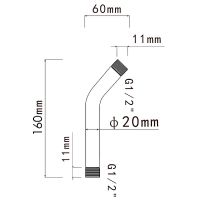 Товар: Кронштейн для верхнего душа Melodia della vita Prime Хром арт-MKP20512P - фото 3 Кронштейн для верхнего душа Melodia della vita Prime Хром арт-MKP20512P — фото 3, Кронштейны для верхнего душа