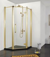 Товар: Душевой уголок Azario Ontario 100х100 R профиль Золото стекло прозрачное арт-AZ-NBB3231 1000 GOLD - фото 3 Душевой уголок Azario Ontario 100х100 R профиль Золото стекло прозрачное арт-AZ-NBB3231 1000 GOLD — фото 3, Душевые уголки трапеция