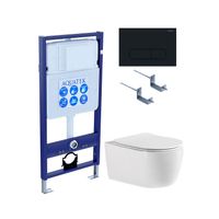 Комплект AQUATEK ЕВРОПА cmp017 (рама AQUATEK Standard INS-0000012, клавиша KDI-0000017, крепеж KKI-0 арт-SET AQUATEK ЕВРОПА cmp017 — фото 1, Комплекты унитаз + инсталляция