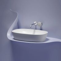 Раковина-чаша Ceramicanova Element 60 Белая матовая арт-CN6049MW — фото 3, Раковины накладные