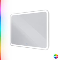 Зеркало с функцией памяти CEZARES арт-CZR-SPC-MC-1000-800-RGB-TCH — фото 8, Зеркала в ванную комнату