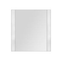 Зеркало UNI, 75 см, без подсветки, белый арт-99.9005 — фото 1, Зеркала в ванную комнату