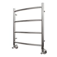 Водяной полотенцесушитель Point Афина П4 500x600 Хром арт-PN04156 — фото 4, Водяные полотенцесушители