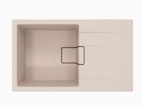 Florentina Мойка "Ривьера" 860, бежевый FS арт-20.485.D0860.104 — фото 1, Кухонные мойки