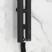 Электрический полотенцесушитель Сунержа Нюанс 3.0 1200x85 R Черный матовый арт-31-5843-1253 — фото 2, Электрические полотенцесушители