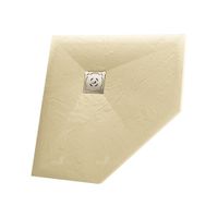 Душевой поддон  90*90*2,5 RGW ST/T*-0099Be Бежевый/Трапеция Ø 90 мм Каменный арт-16155099-03 — фото 2, Душевые поддоны из искусственного камня