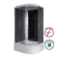 Душевая кабина Niagara Eco (120х80х215) высокий поддон(40см),стекло тонированное,4 ме арт-E120/80/40L/TN — фото 2, Душевые кабины