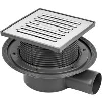 Душевой трап Bettoserb с решеткой Хром глянцевый арт-14702509 — фото 1, Трапы для душа