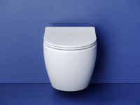 Унитаз Ceramicanova Metropol подвесной Белый с сиденьем Микролифт арт-CN4002T — фото 13, Подвесные унитазы