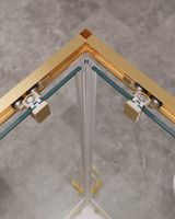 Душевой уголок CEZARES арт-MOLVENO-A-22-100+20-C-BORO-IV — фото 4, Квадратные душевые уголки