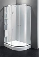 Душевой уголок CEZARES арт-ANIMA-W-RH-2-120/100-P-Cr-L — фото 1, Асимметричные душевые уголки