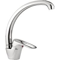 Смеситель для кухни Ledeme H28 4128-ВL Хром арт-503323 — фото 1, Смесители для кухни