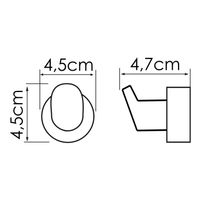 Donau K- Крючок арт-9423 — фото 4, Крючки для полотенец